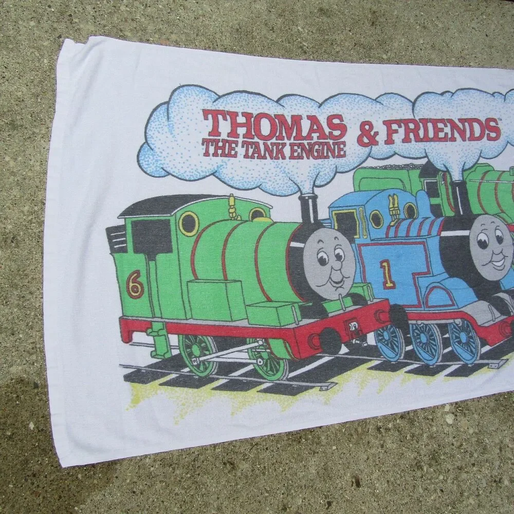 Thomas the Tank Engine & Friends Vintage Beach Towel 1992 Percy 29